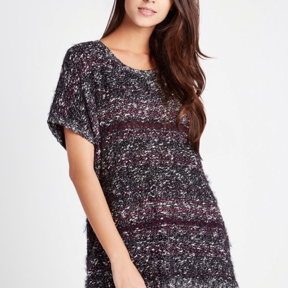 Bcbgeneration black-brûlée combo sweater XS/S - Picture 4 of 6